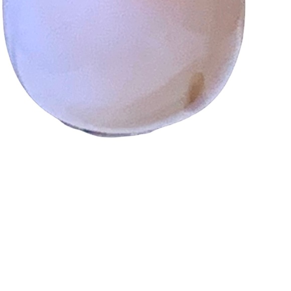 Rose Quartz Pink Opalescent Color Teardrop Stone Earrings Woman’s Jewelry - Picture 5 of 6